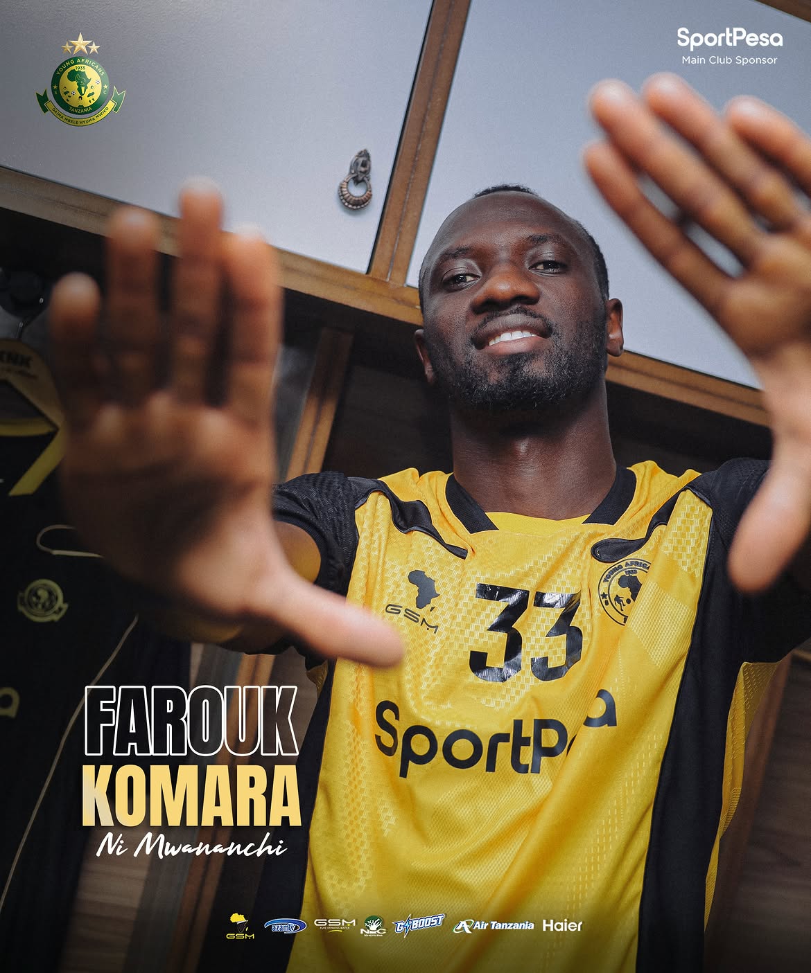 Official: Yanga SC Sign Ivorian Defender Oumar Farouk Komara