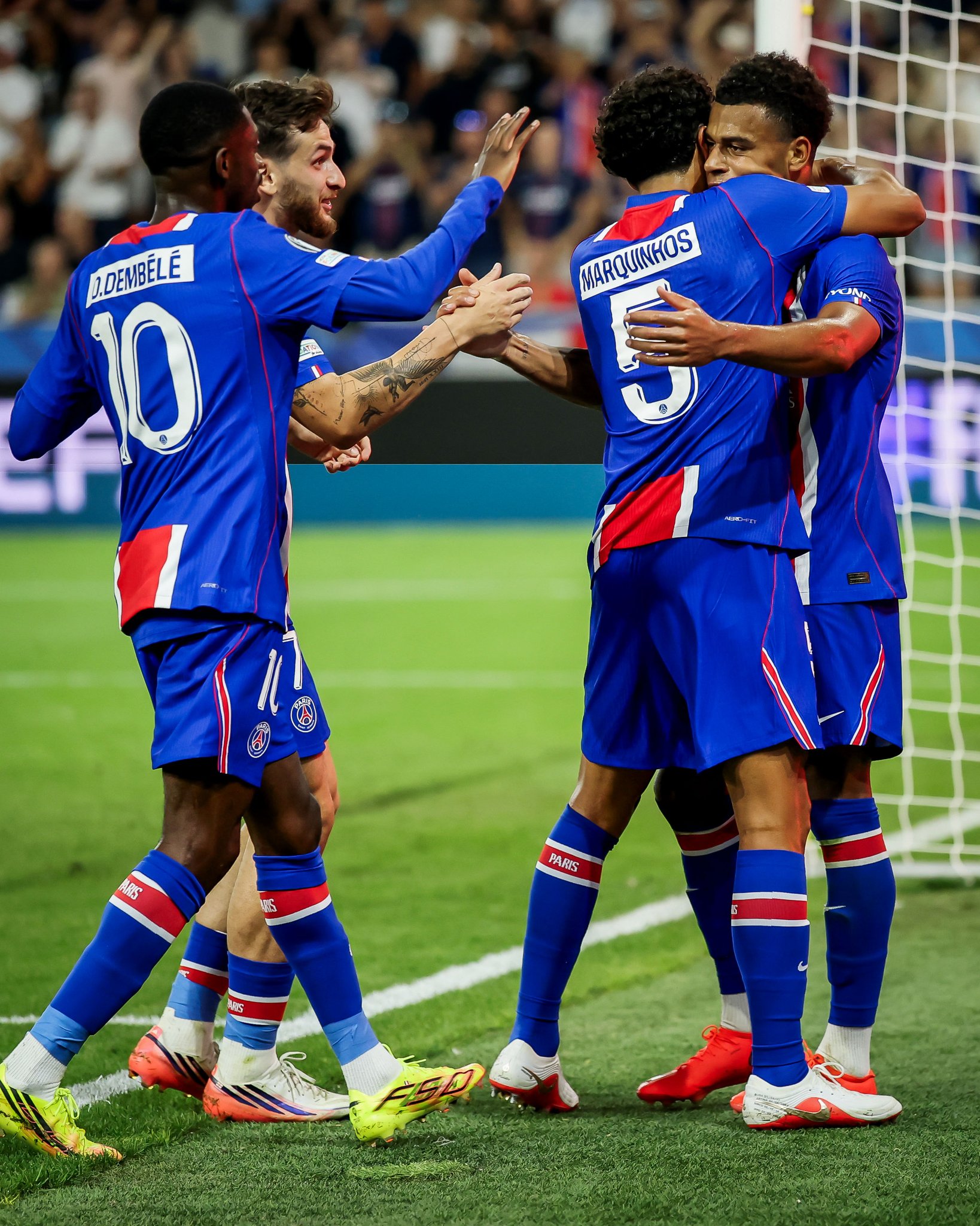 PSG win the UEFA Super Cup again.