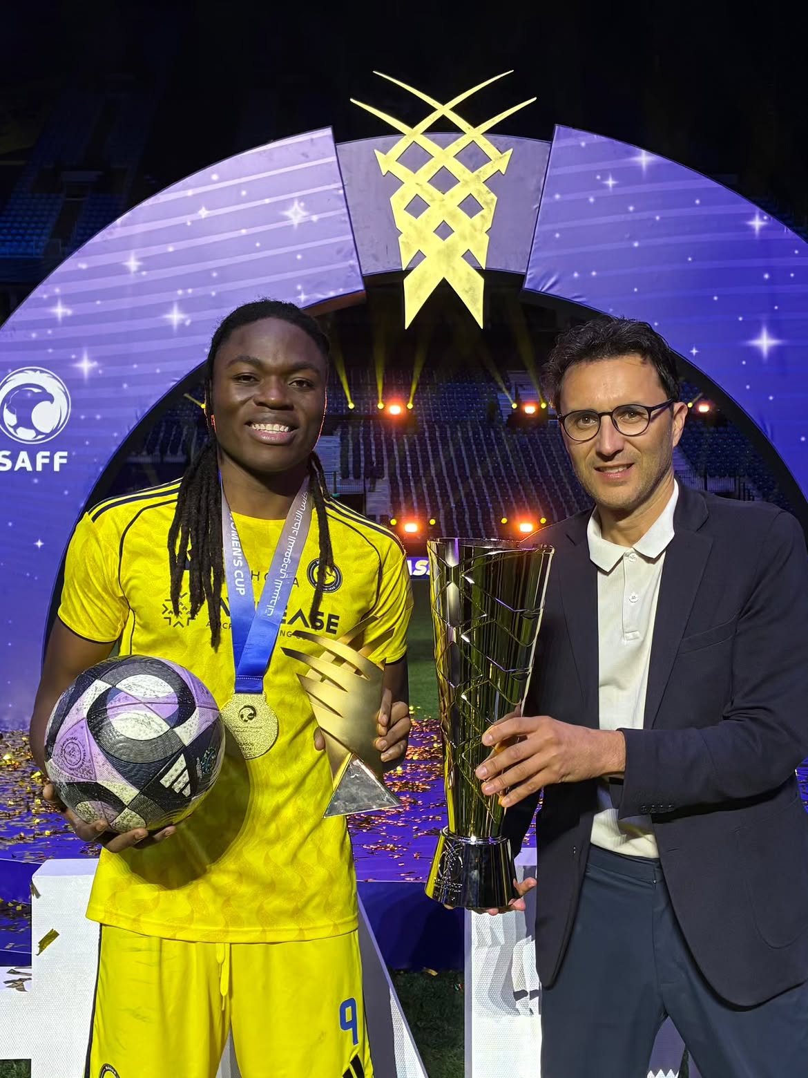 Luvanga Scores Seven Goals in Al Nassr’s 12-0 Victory