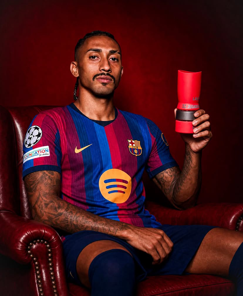 Raphinha shines again, wins La Liga Player of the Month for second consecutive month.