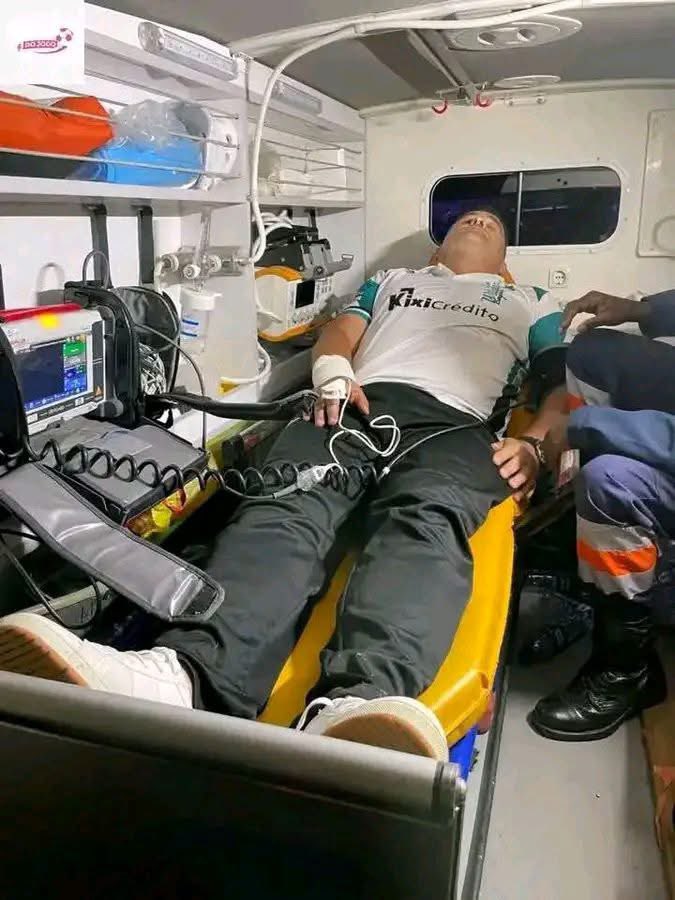 Kocha wa Wiliete SC alazwa hospitalini baada ya mchezo dhidi ya Mamelodi Sundowns