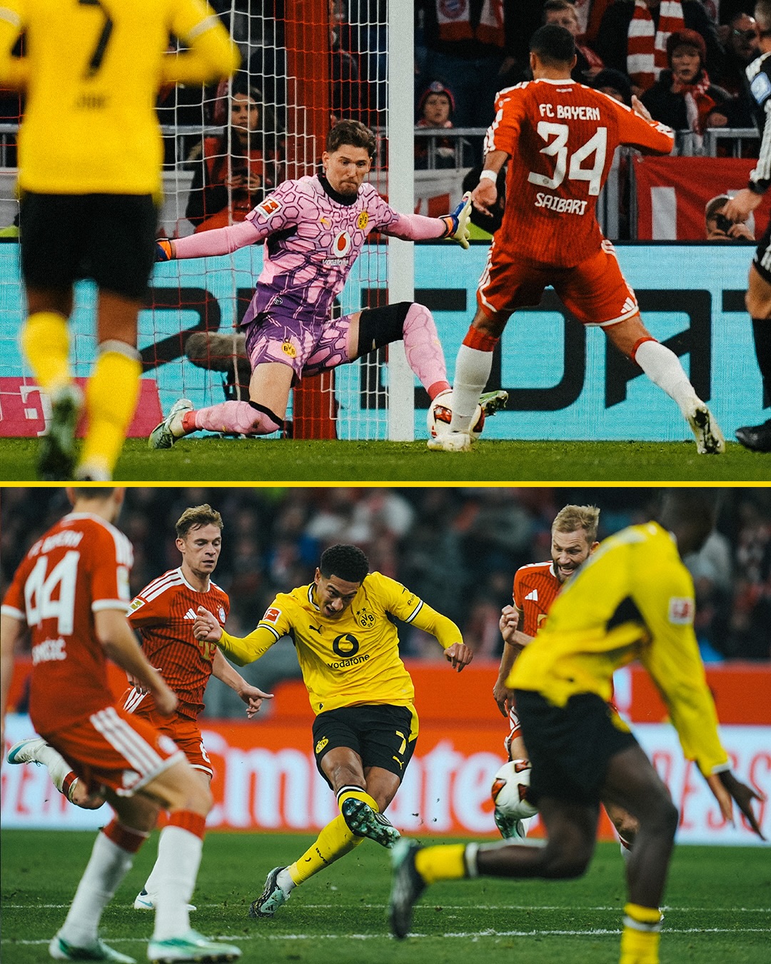 De Klassiker hakuna mshindi, Bayern 2-2 Dortmund